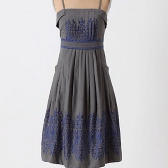 Anthropologie Sewing Circle Dress, by Floreat, size 4 - Picture 2 of 3
